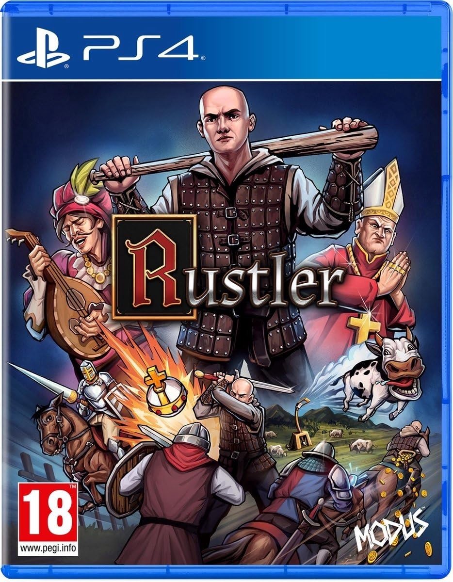 Rustler - PS4 Game | Open-World Medieval GTA-Style Adventure | Perfect for Fans of Action & Comedy Gaming