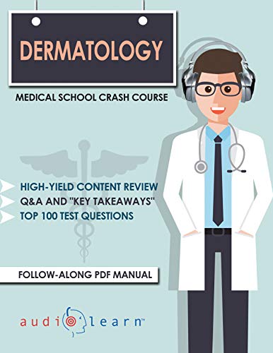 Dermatology Medical School Crash Course - Essential Study Guide for USMLE & Board Exams | Perfect for Medical Students & Residents | Clinical Practice & Exam Prep