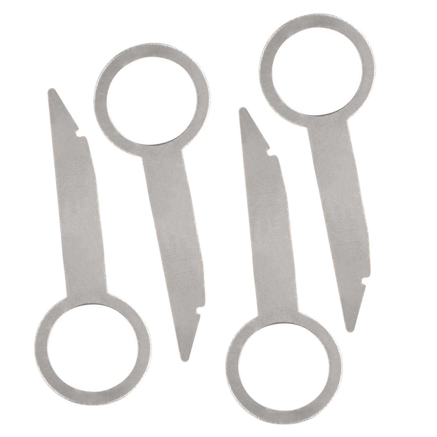 Audi Car Radio Removal Tool Key DIN Release Keys Set - Compatible with Audi A1 A3 A4 A5 A6 Q3 Q5 - Essential Car Audio Maintenance Kit for Stereo Installation & Repair