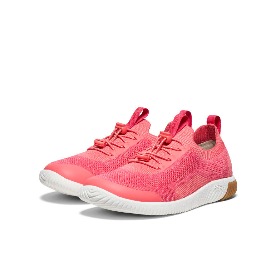 KNX Knit Sneakers for Big Kids | Comfortable & Stylish Dubarry/Star White Design - Perfect for School, Play & Everyday Wear