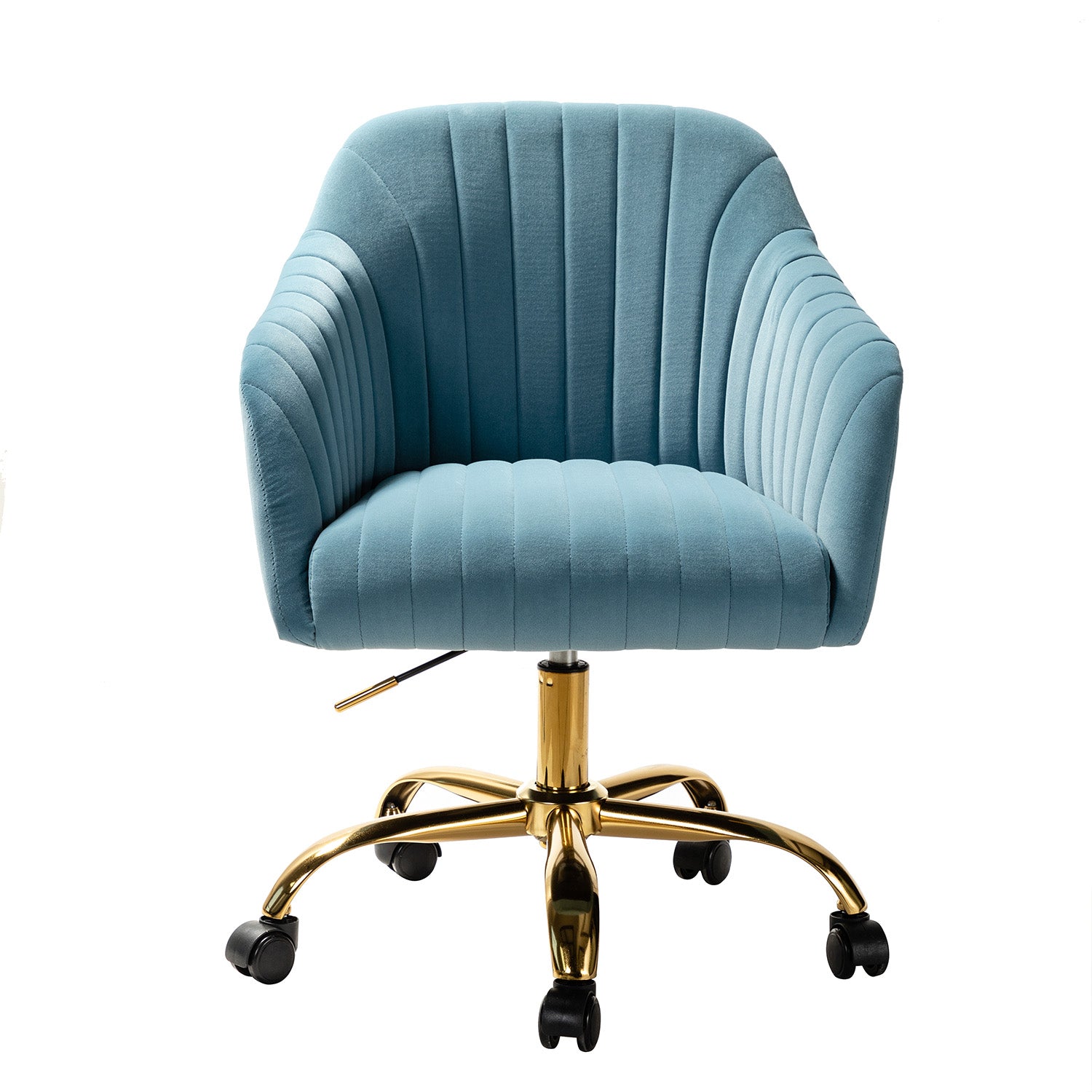 Luxury Velvet Office Chair - Ergonomic Desk Chair with Adjustable Height for Home & Workspace - Perfect for Remote Work, Gaming & Study
