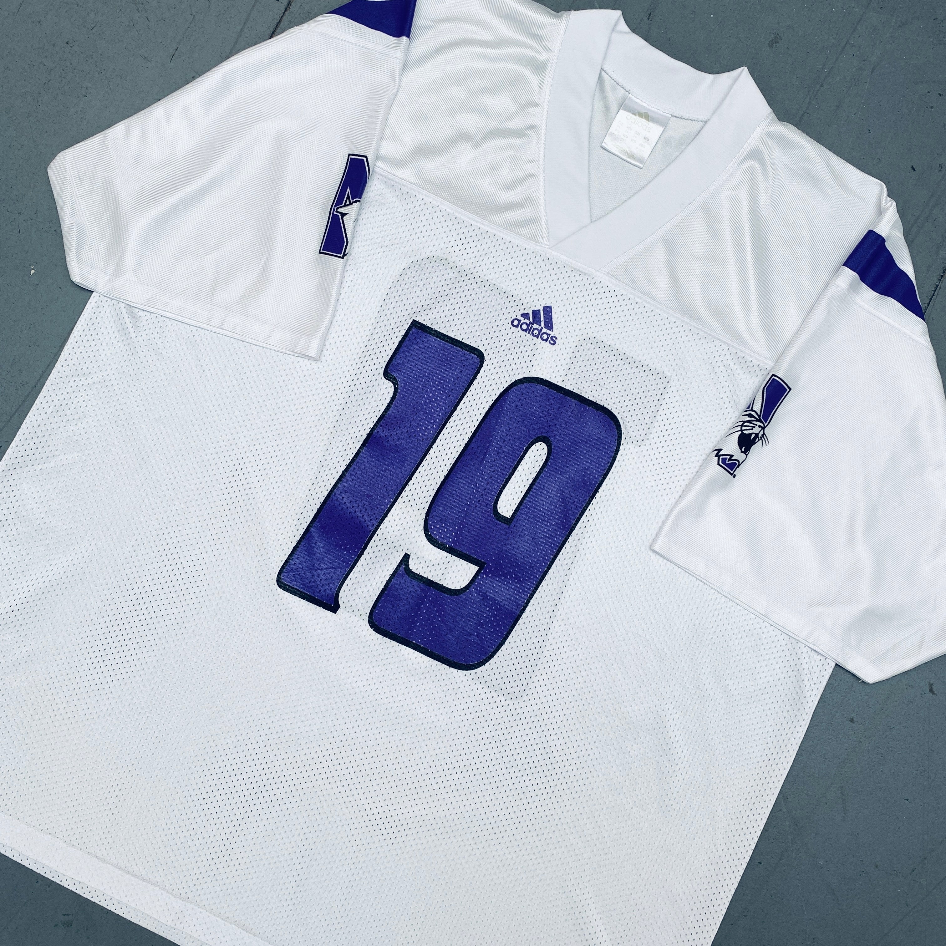Official Northwestern Wildcats #19 Adidas Jersey - XXL Size for Men | Authentic College Football Fan Gear for Game Day & Tailgating