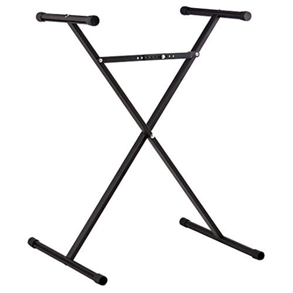 Casio Casiotone CT-S200BK 61-Key Portable Keyboard with USB & ARST Single-X Adjustable Stand - Black | Perfect for Beginners, Home Practice & Live Performances