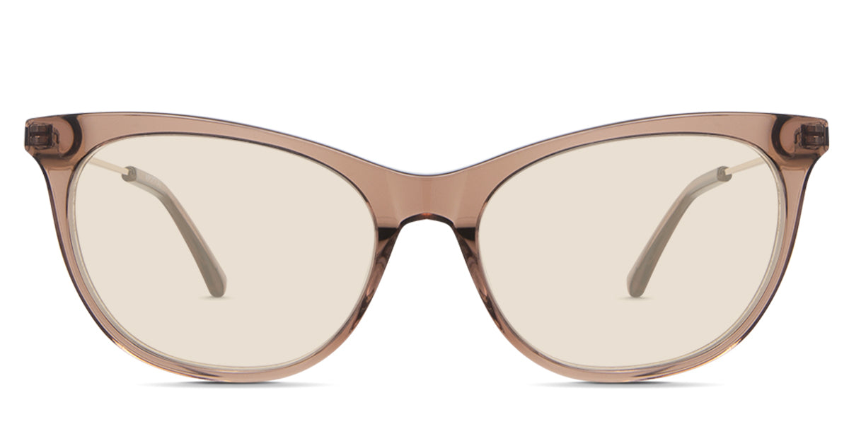 Gaia Women's Prescription Tinted Glasses - Stylish & UV Protection for Reading, Driving & Outdoor Activities