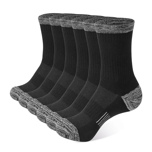 6 Pairs Black