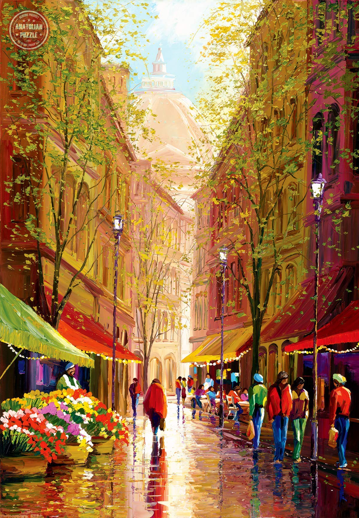 500 Piece Jigsaw Puzzle - Florence Landscape Art Puzzle for Adults, Anatolian Puzzle #3609 | Perfect for Family Game Night, Stress Relief & Home Decor