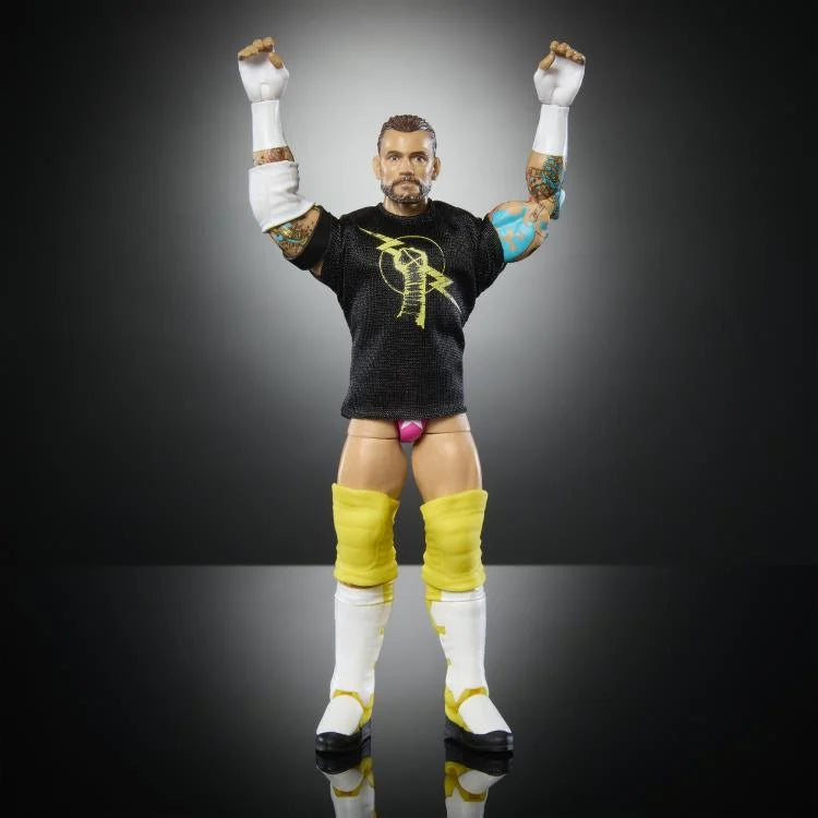 CM Punk WWE Elite Collection Series 113 Action Figure - Authentic Wrestling Toy for Collectors & Fans - Perfect for Display, Play & Gifts