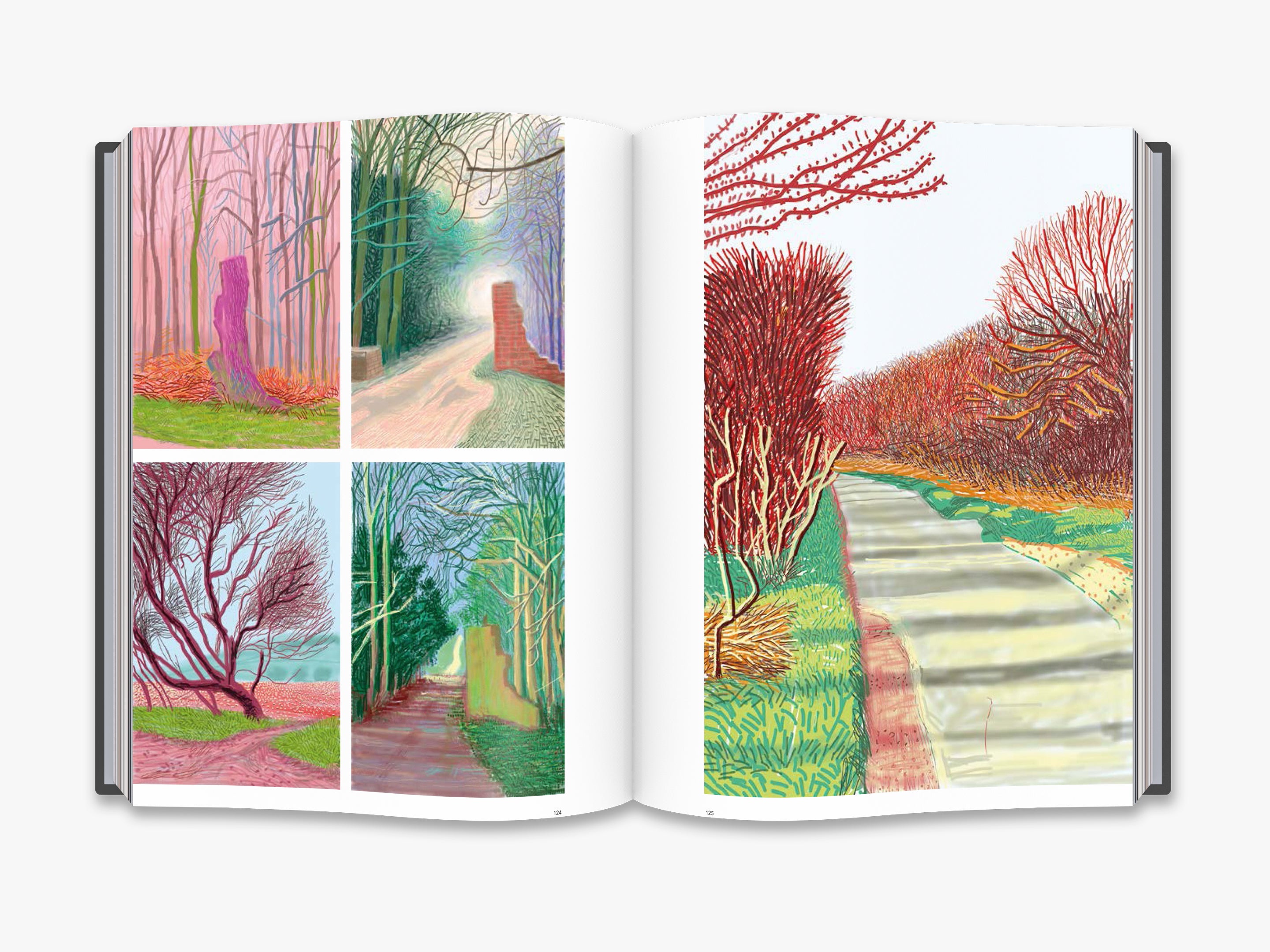 David Hockney: Current - Contemporary Art Book | Modern Art Collection & Biography | Perfect for Art Lovers, Coffee Table Decor & Gift Ideas