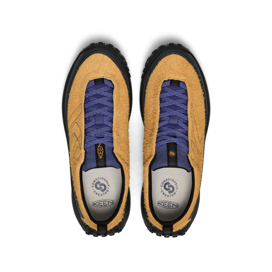 Men's KS Mino Sneakers - Comfortable Casual Shoes in Oak Buff/Skipper Blue | Perfect for Walking, Running & Everyday Wear