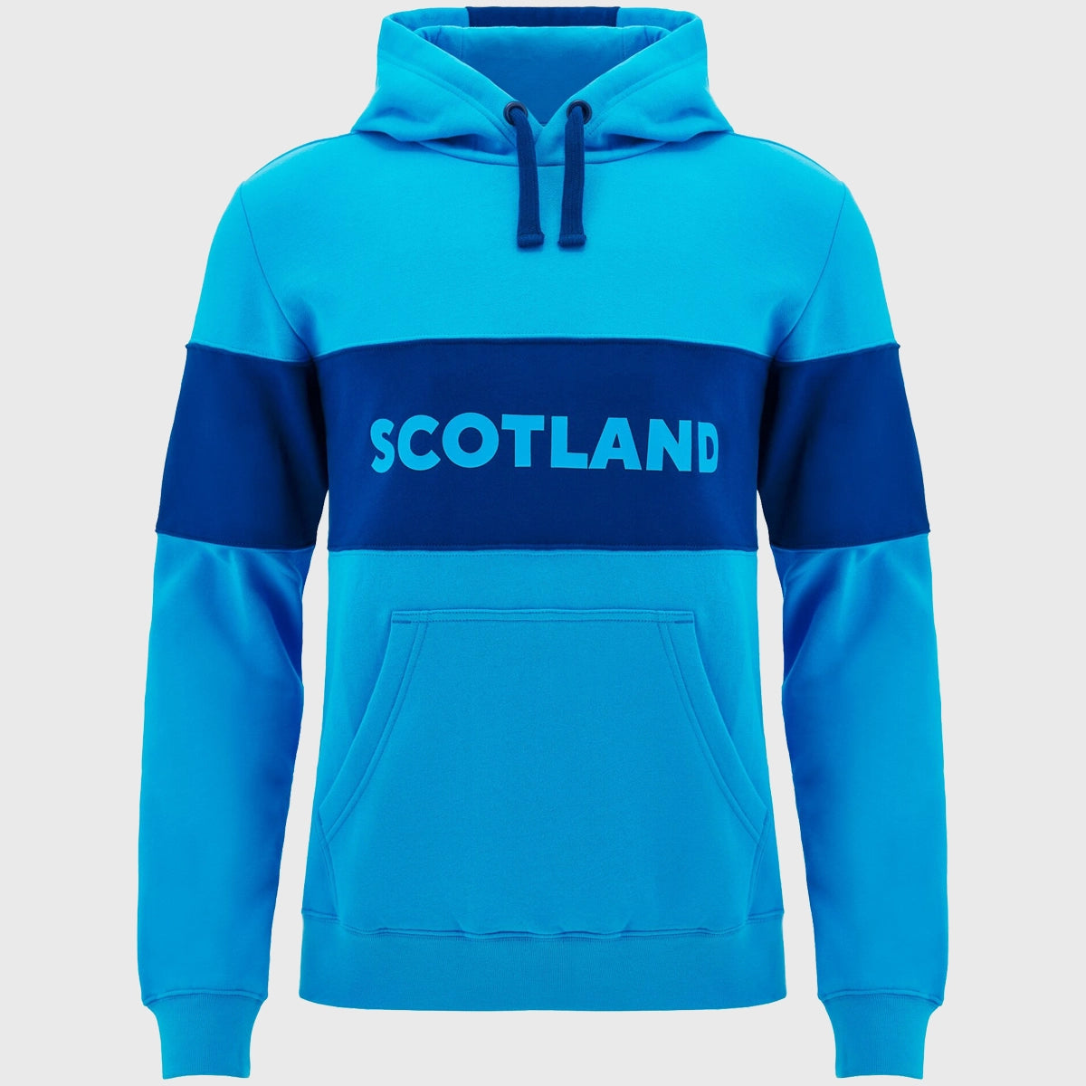 Scotland Rugby Kids Hoodie - Macron Official Sky Blue Leisure Hoody for Boys & Girls - Perfect for Sports, School & Outdoor Activities