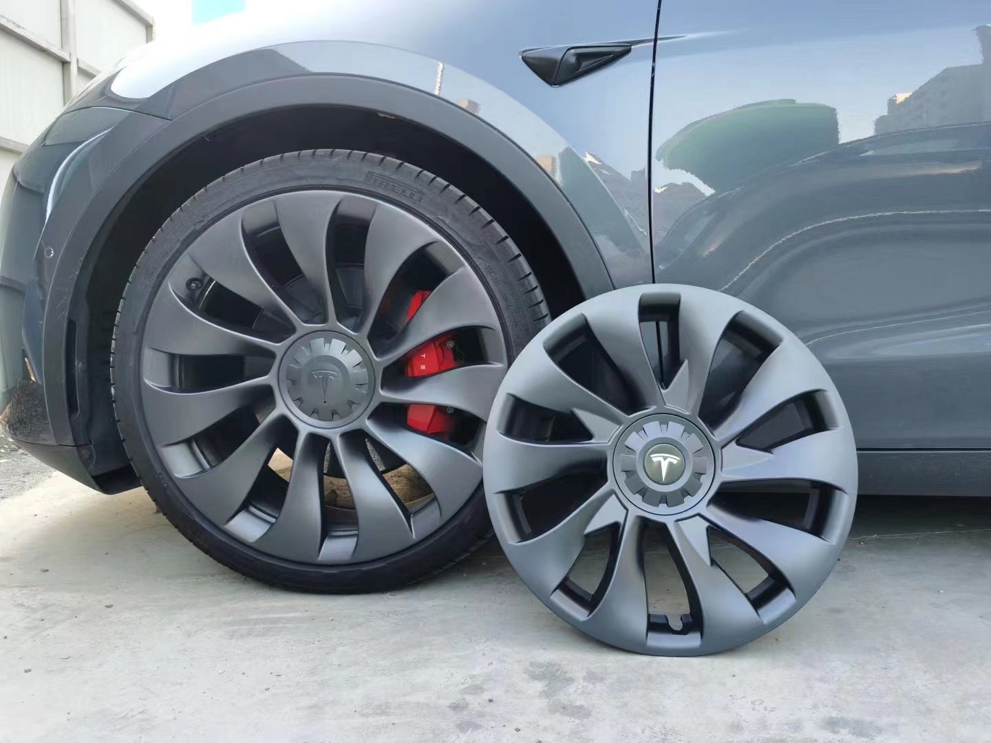 High-Performance Wheel Covers for Tesla Model 3 (2017-2023) - 18'' Aero Wheels | Sleek Design & Enhanced Protection for Daily Commuting & Road Trips