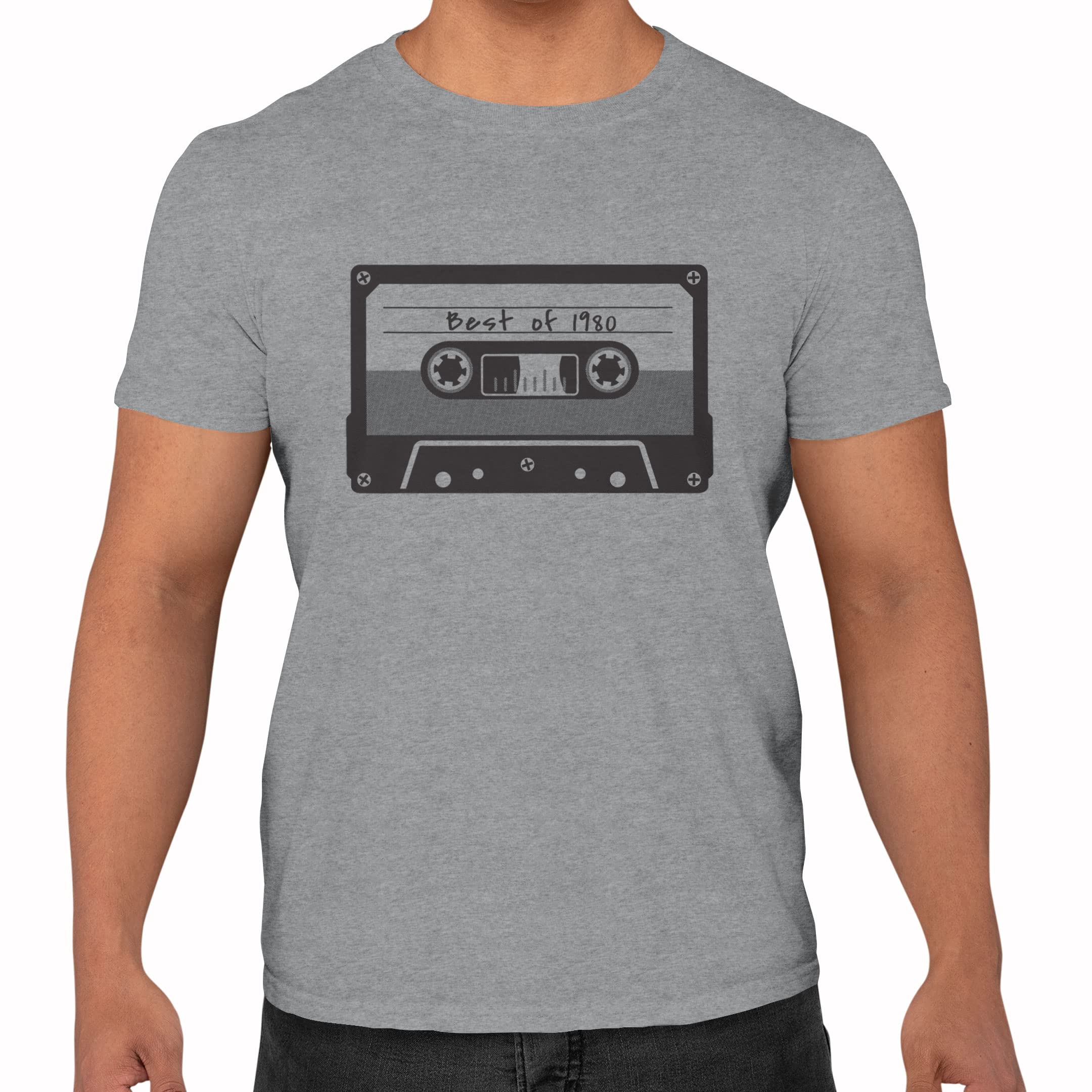 40th Birthday Shirt for Men - Vintage 1980s Style T-Shirt - Perfect April Birthday Gift for 40 Year Old Men - Great for Parties, Celebrations & Milestone Events