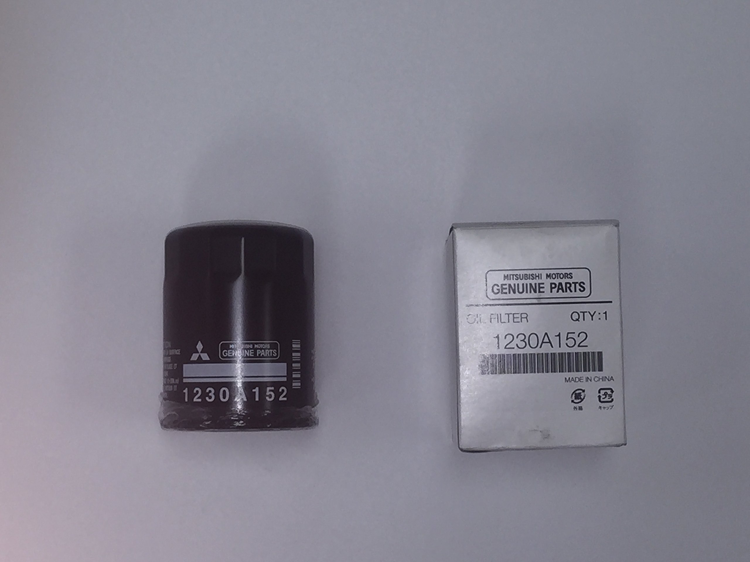 Genuine OEM Mitsubishi 1230A152 Oil Filter - High Performance Engine Protection for Cars, Trucks & SUVs - Perfect for Regular Maintenance & Long Drives
