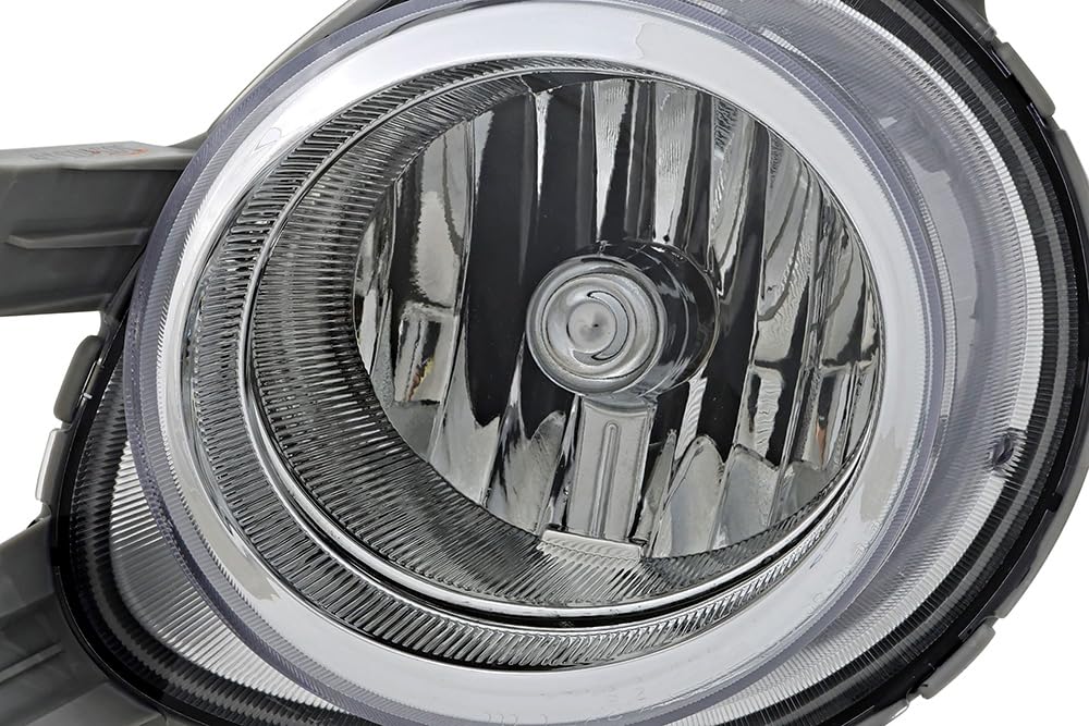 2013-2014 Hyundai Veloster Turbo Fog Lights Replacement Set - Driver & Passenger Side - Durable LED Fog Lamps for Enhanced Night Visibility & Style Upgrade
