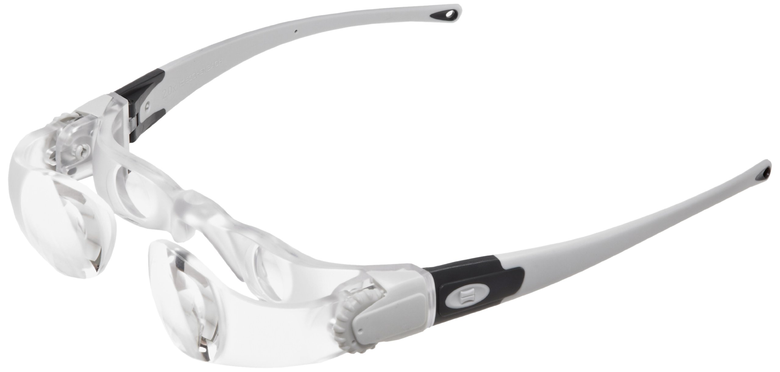 Eschenbach 4048347202417 MXDT-16245-01 Focusable Magnifying Glasses for Inspection & Repair - 2X Magnification - Ideal for Jewelry Making, Watch Repair & Electronics Work