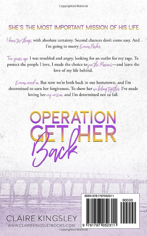 Operation Get Her Back - Step-by-Step Guide to Win Your Ex Back | Relationship Advice & Reconciliation Tips for Couples | Perfect for Breakup Recovery & Rebuilding Trust