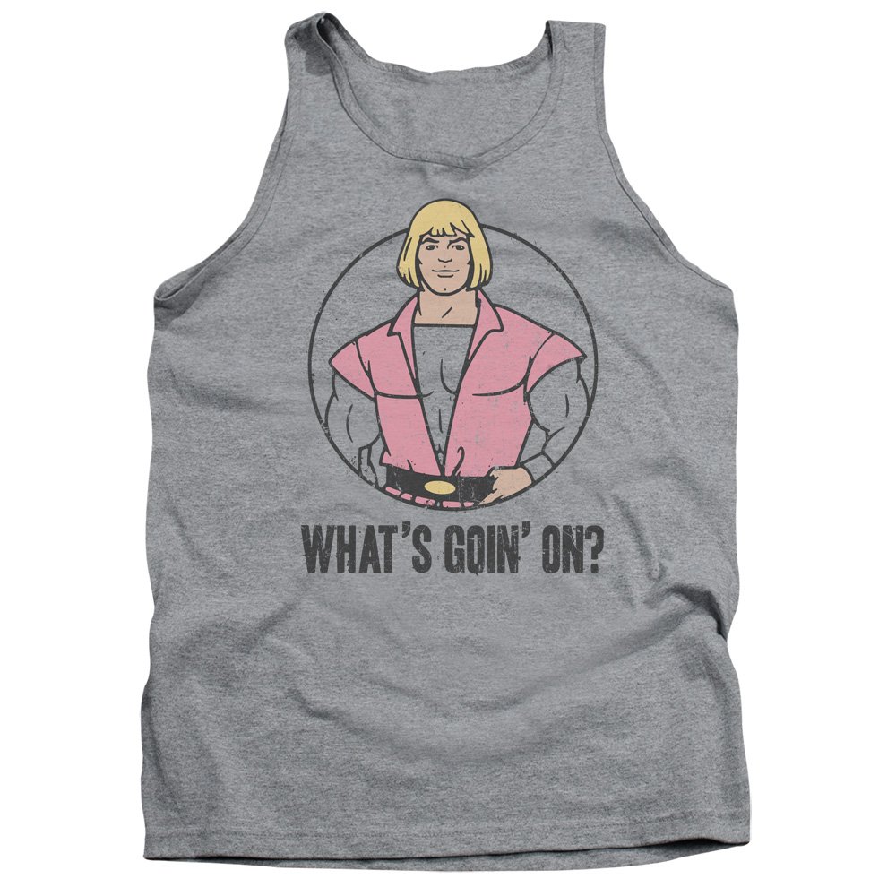 He-Man and the Masters of the Universe Graphic Tank Top - Unisex Cotton Tee for Men & Women | 80s Cartoon Nostalgia, Comic-Con Cosplay, Retro Gaming Apparel