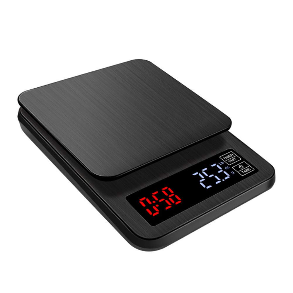 Precision Coffee Scale with Timer - 3kg for Espresso & Pour Over Brewing