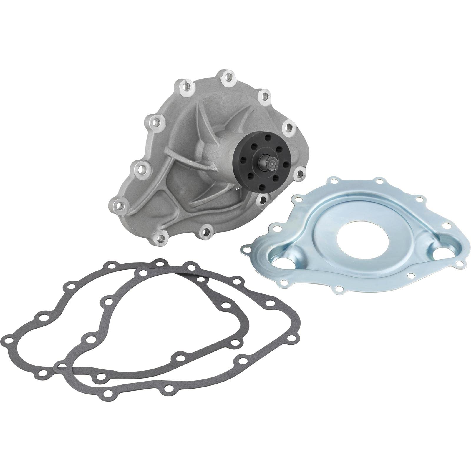 High-Flow Mechanical Water Pump for 1969-1979 Pontiac - Satin Finish - Perfect for Classic Car Restoration & Performance Upgrades
