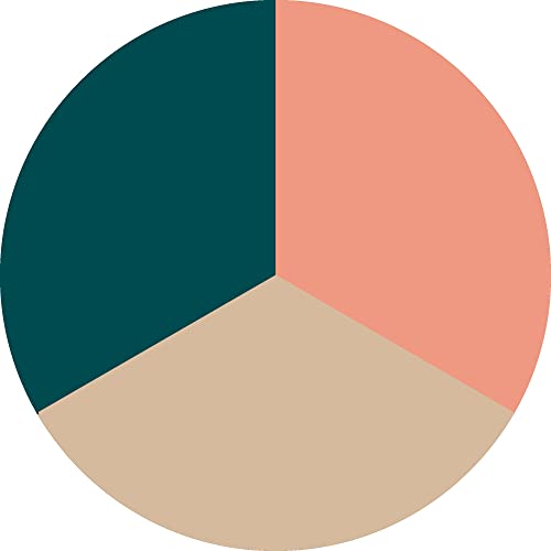 Beige+coral+teal