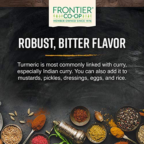 Organic Ground Turmeric Root Powder - 1 lb | USDA Certified, Non-GMO, Gluten-Free | Perfect for Golden Milk, Curries & Smoothies