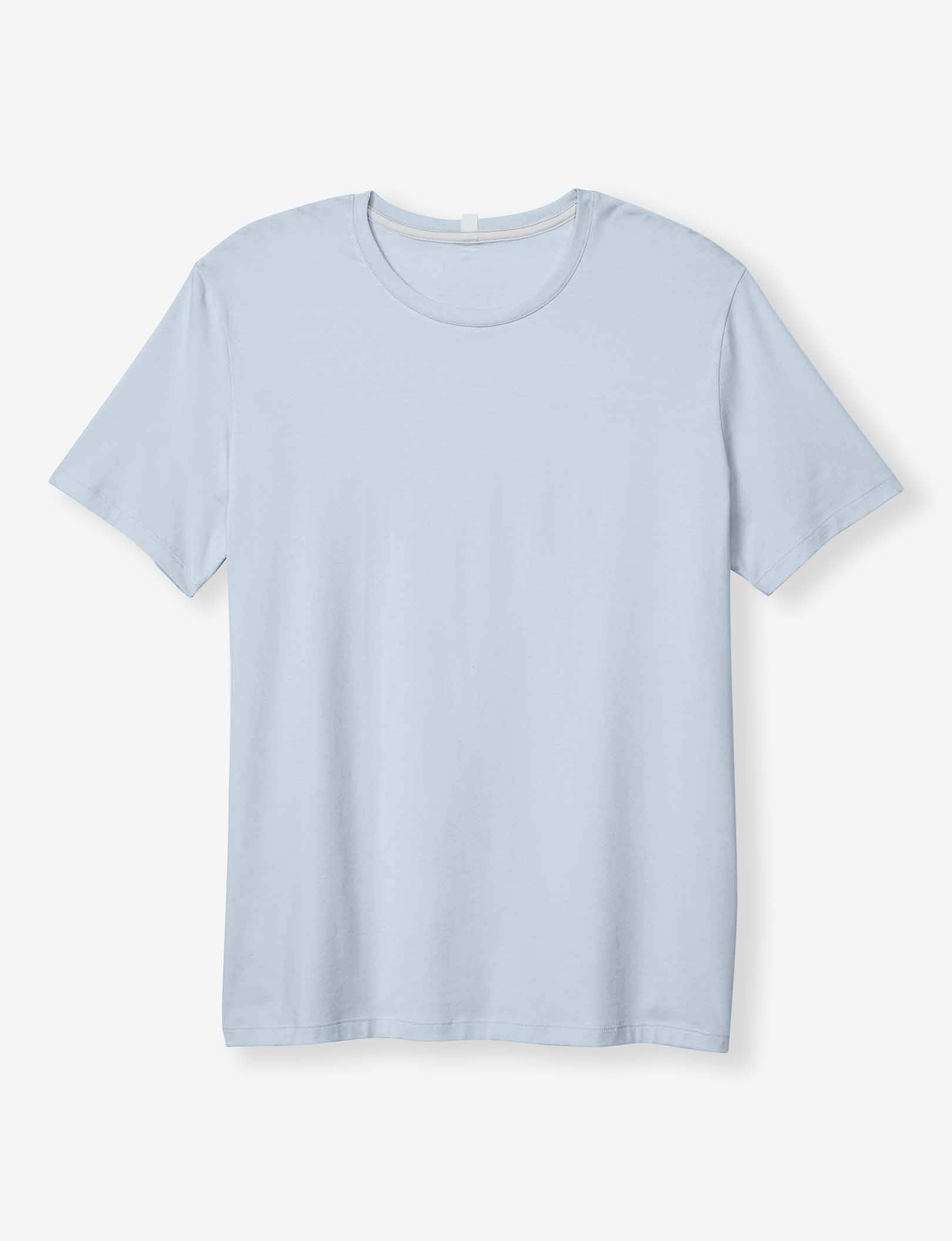 Second Skin Crew Neck Tee - Ultra Soft Stretch Cotton T-Shirt for Men & Women | Perfect for Layering, Casual Wear & Everyday Comfort