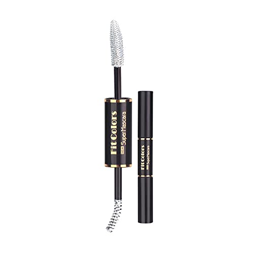 Quxun Washable Lengthening & Volumizing Mascara - Double Head White Mascara for Natural & Dramatic Lashes | Perfect for Daily Wear & Special Occasions
