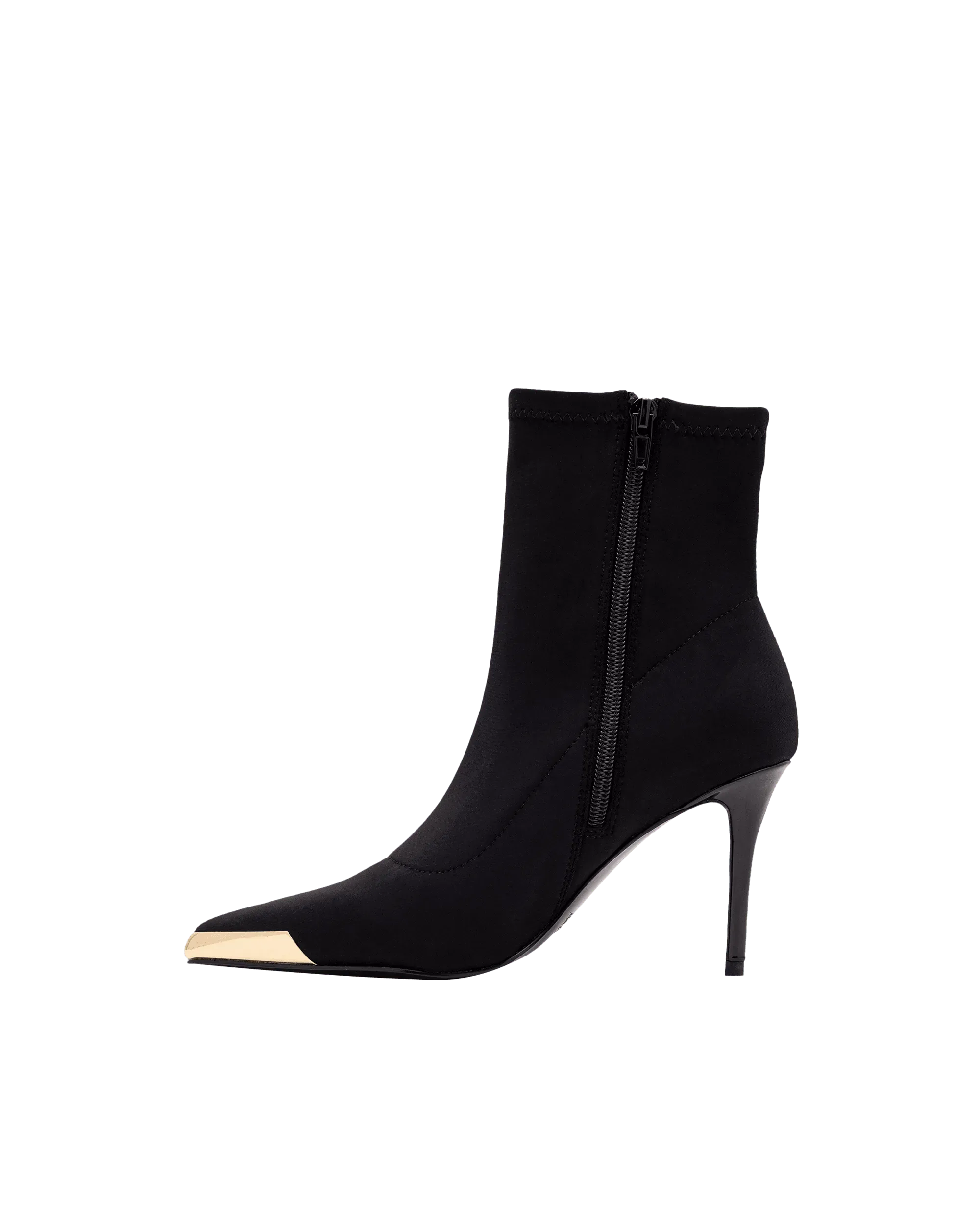 Stylish Logo Heeled Boots for Women - Fashionable Chunky Heel Ankle Boots for Fall & Winter - Perfect for Office, Party & Casual Outfits