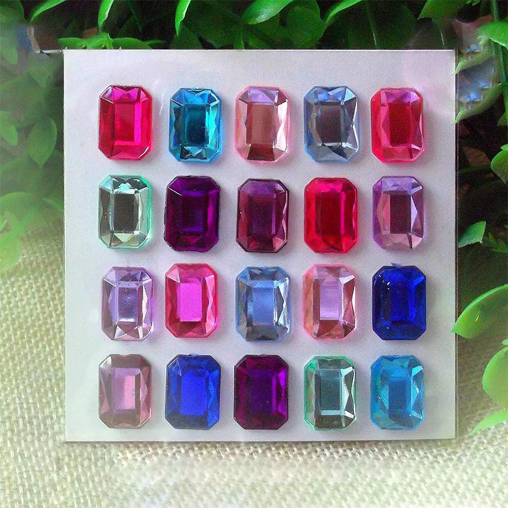365pcs Self-Adhesive Gem Stickers for Kids Crafts & DIY Projects
