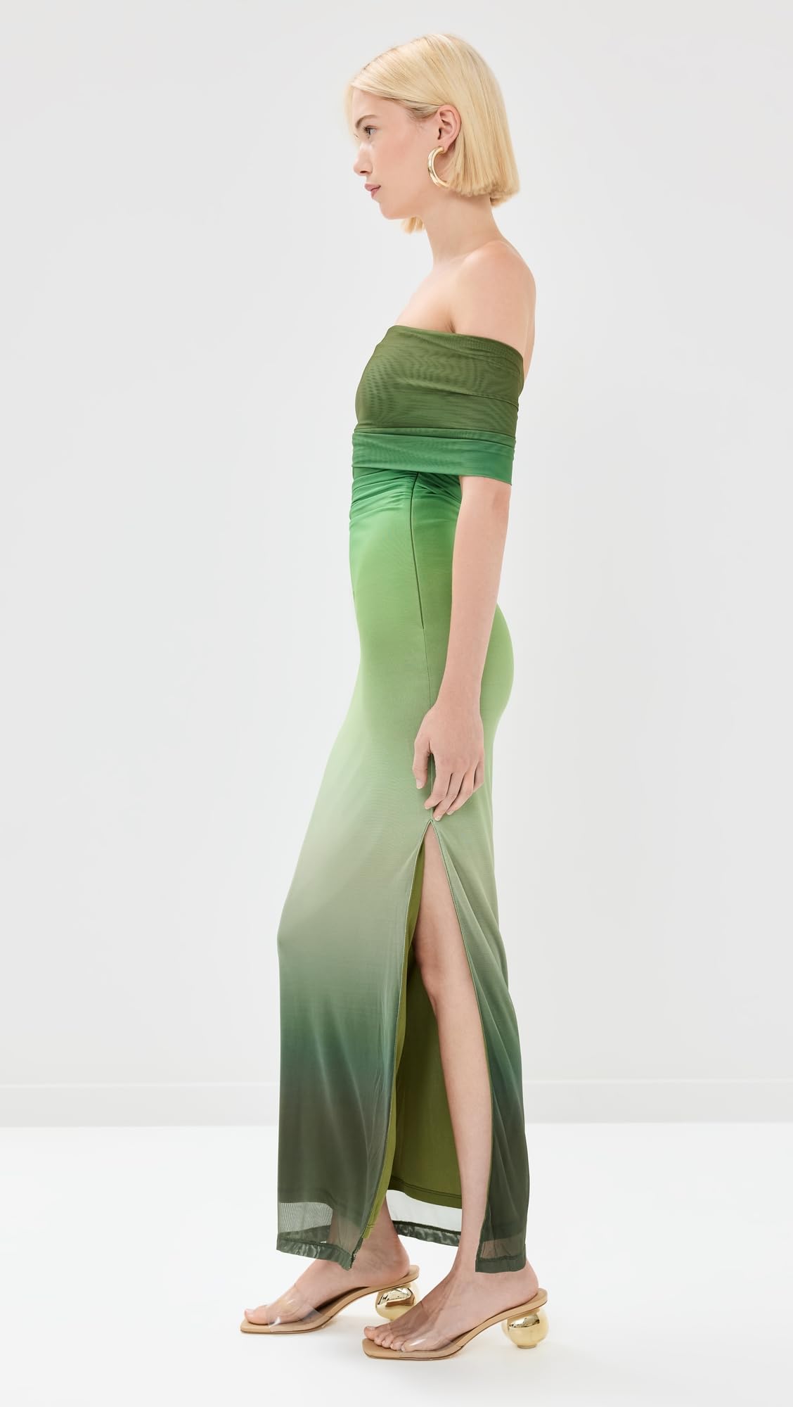 Bardot Women's Aurelia Maxi Dress - Flowy Long Sleeve Boho Dress for Women, Perfect for Beach Vacation, Wedding Guest & Summer Party