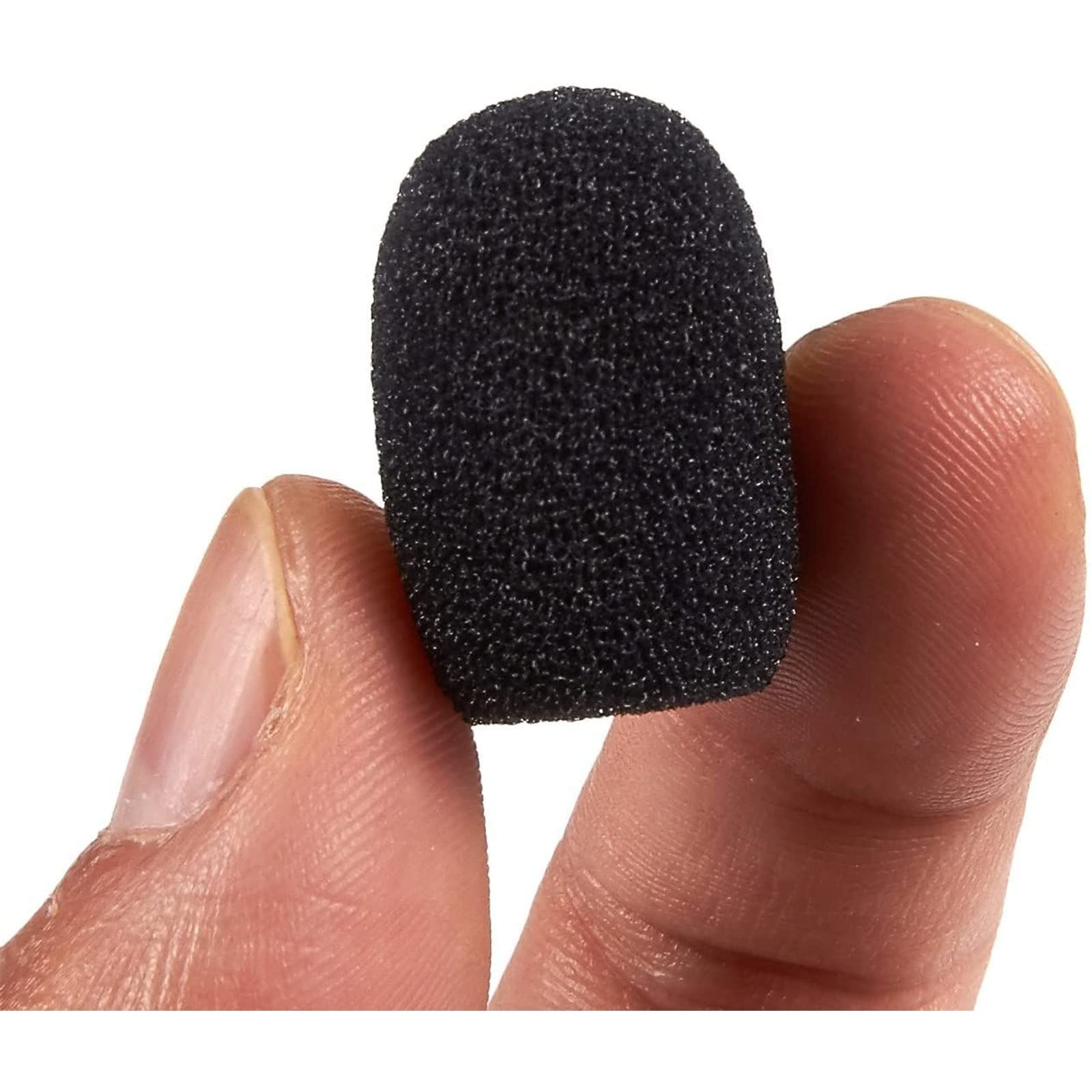 Juvale 24 Pack Black Foam Microphone Windscreen Covers - 0.8 Inch Mini Wind Guard for Lavalier & Lapel Mics, Noise Reduction Muff - Ideal for Podcasting, Interviews, Streaming & Public Speaking