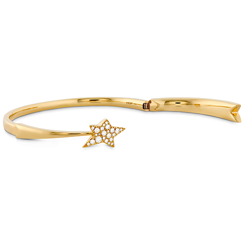 Hearts On Fire Illa Cosmic Bangle - Elegant Diamond Bracelet for Women, Perfect for Weddings, Parties & Special Occasions