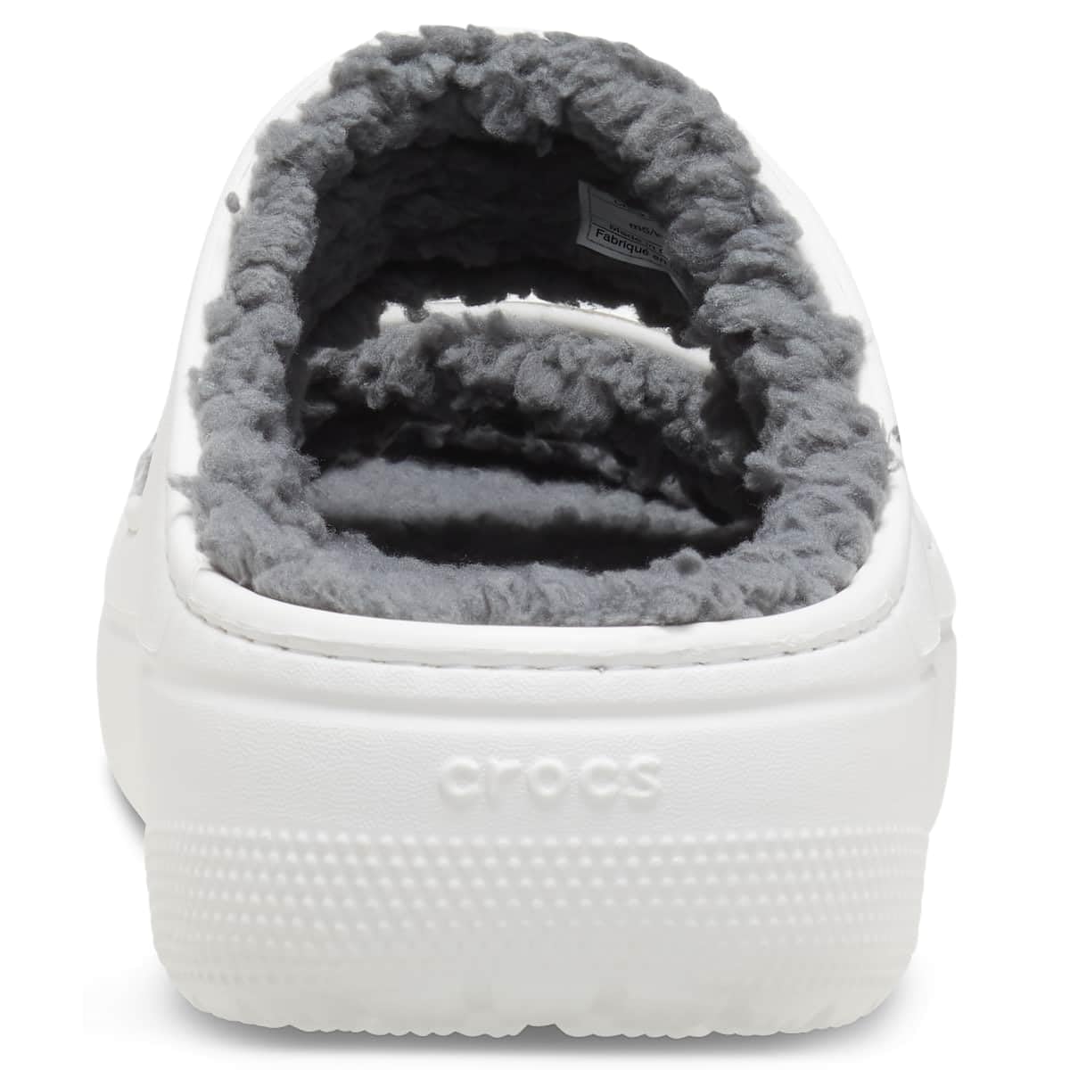 Crocs Unisex-Adult Classic Cozzzy Platform Sandals | Fuzzy Slippers Slides for Women & Men | Comfortable House Shoes for Indoor & Outdoor Use