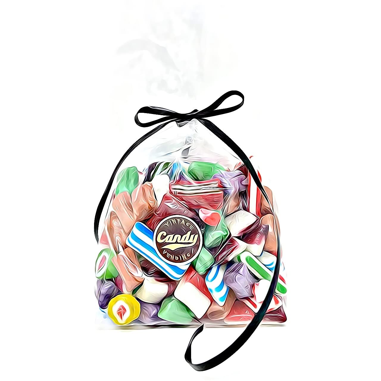Old Fashioned Hard Candy Assortment - Bulk Mixed Cut Rock Candy & Baby Ribbon Candy - Perfect for Holiday Gifts, Party Favors & Nostalgic Treats