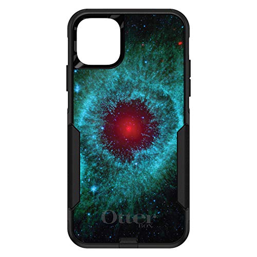 Blue Teal Black Helix Nebula On Black Case