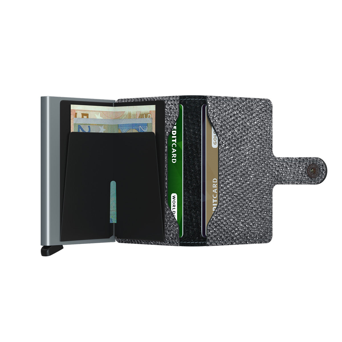 SECRID Miniwallet Sparkle - RFID Blocking Slim Wallet for Women | Compact & Stylish Card Holder | Perfect for Travel, Everyday Use & Gift Giving