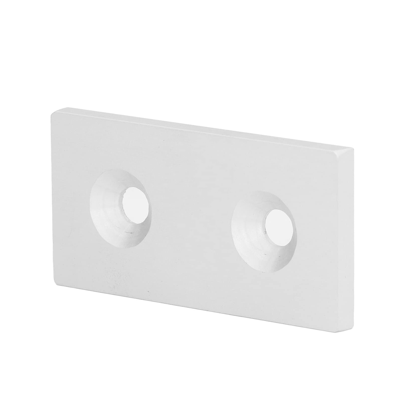 5PCS Aluminum 4080 Anodized End Caps for CNC Routers & 3D Printers - Silver Metal Extrusion Flat End Covers | Perfect for DIY Projects, Machine Protection & Professional Fabrication