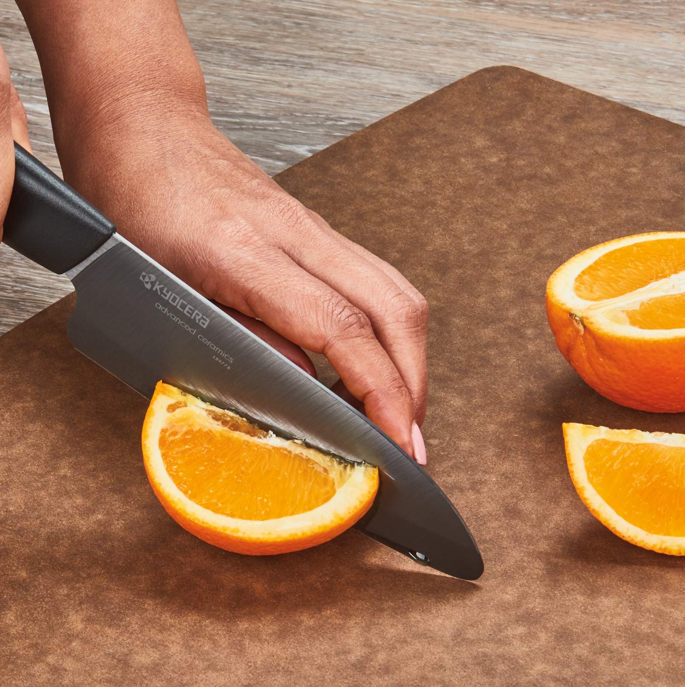Kyocera Revolution 4-Piece Ceramic Knife Set - Professional Chef Knives for Kitchen | Includes 6
