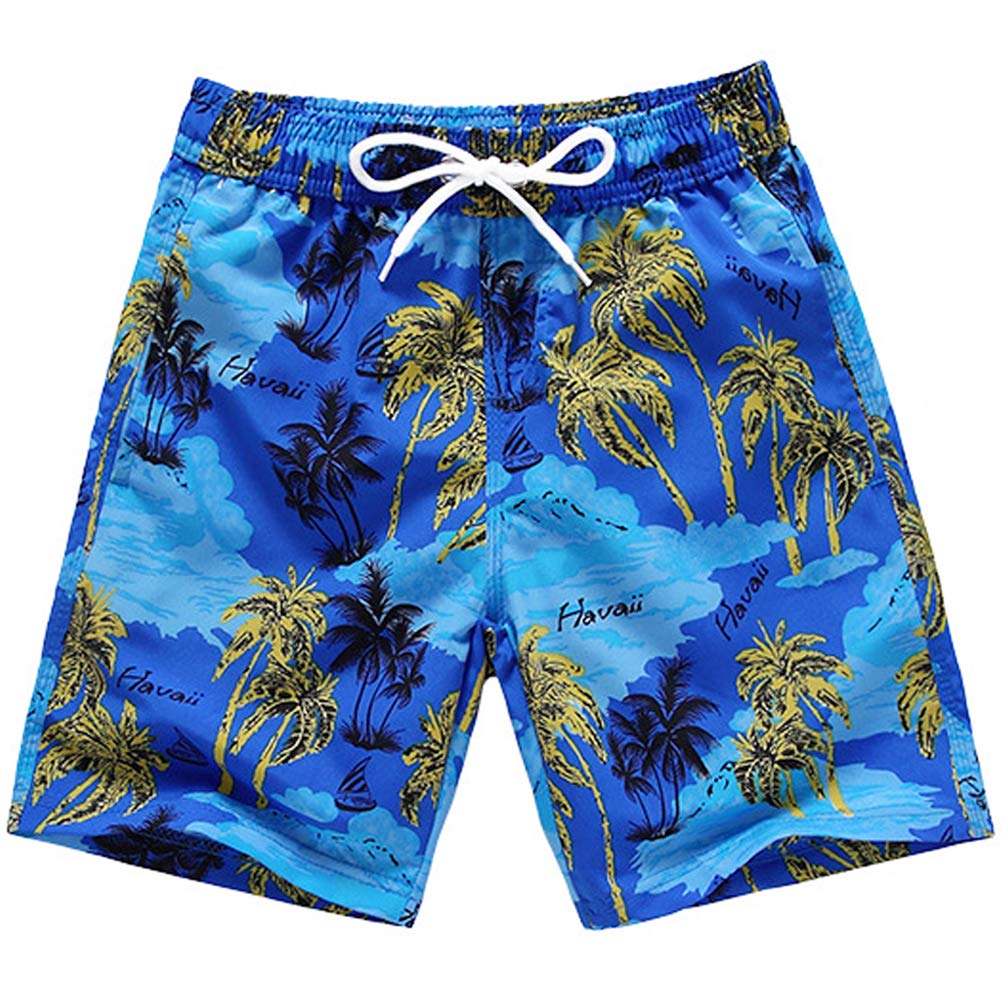 EULLA Boys Swim Trunks Quick Dry UPF 50+ Swim Shorts for Kids - Beach, Pool & Water Sports | Comfortable Boys Swimwear for Summer Activities