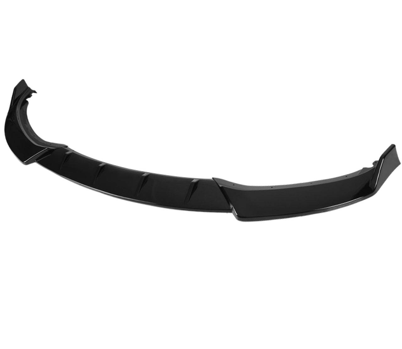 Glossy Black 3PC Front Bumper Lip for 2016-2019 BMW 3 Series F30/F35 Non-M Models - CS Style Aero Upgrade for Enhanced Sporty Look & Street Performance