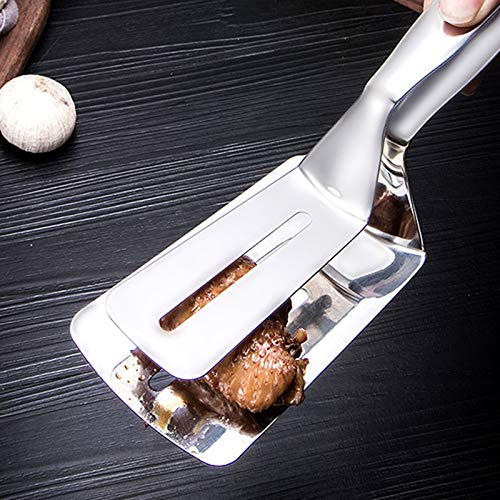 Stainless Steel BBQ Utensil Set - Kitchen BBQ Tongs, Steak Shovel, Fish Clamp, Bread & Meat Tongs for Grilling, Frying, and Outdoor Cooking