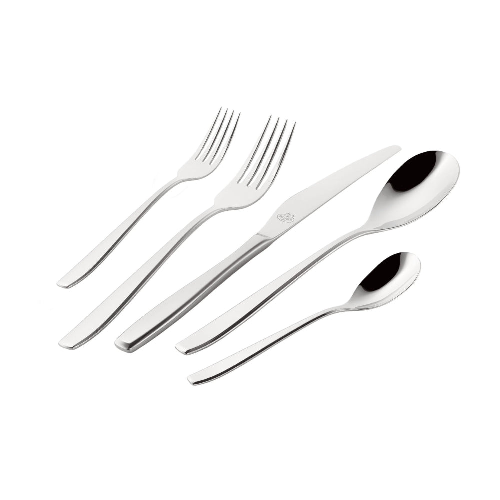 Premium Ballarini 20-Piece Francesca Stainless Steel Flatware Set - Elegant Cutlery for 4 Place Settings - Perfect for Dinner Parties, Weddings & Everyday Dining (Model 01204 320)