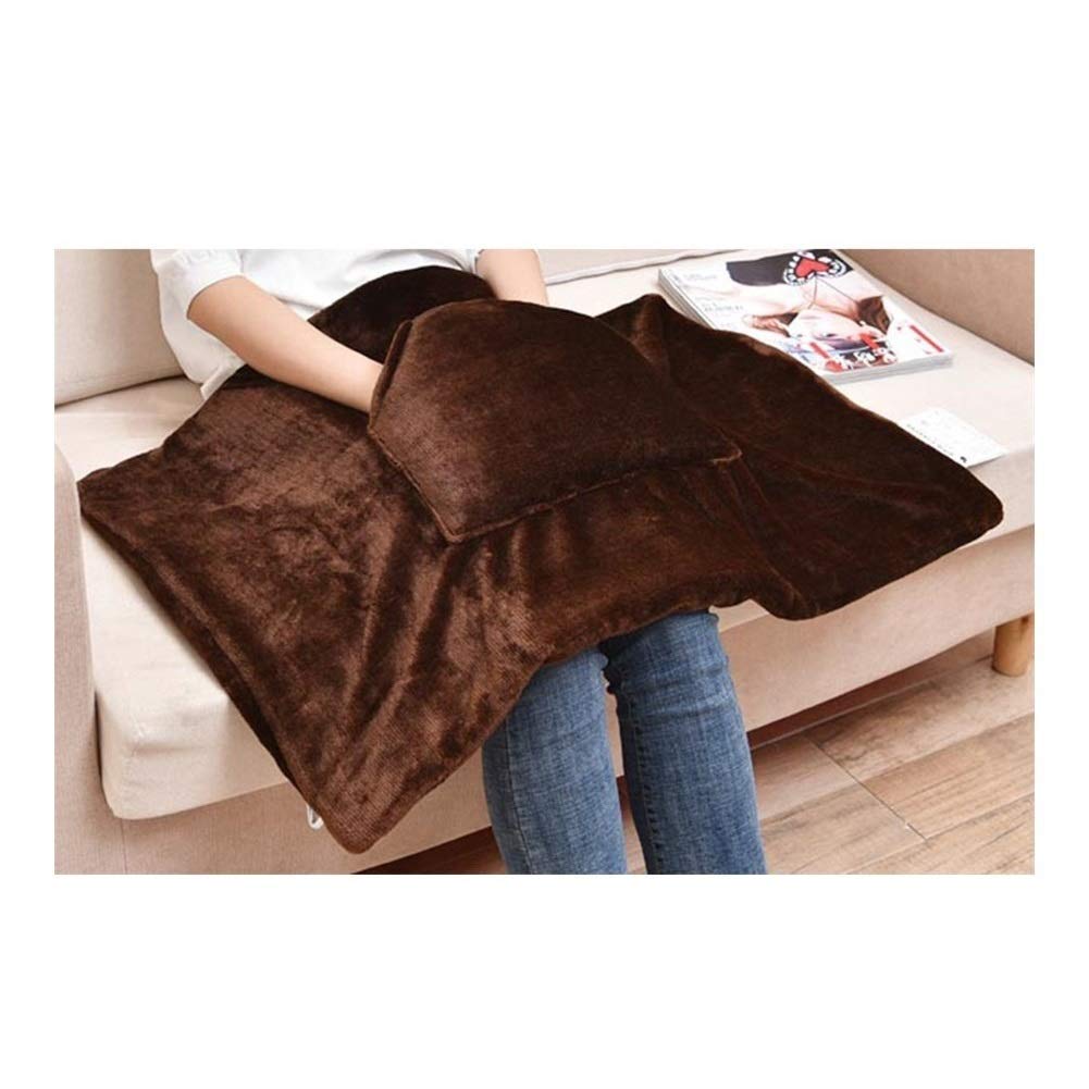 USB Electric Heated Blanket & Shawl - Carbon Fiber Heating Scarf for Shoulders & Neck - Pain Relief & Warmth - Perfect for Office, Travel, and Home Use