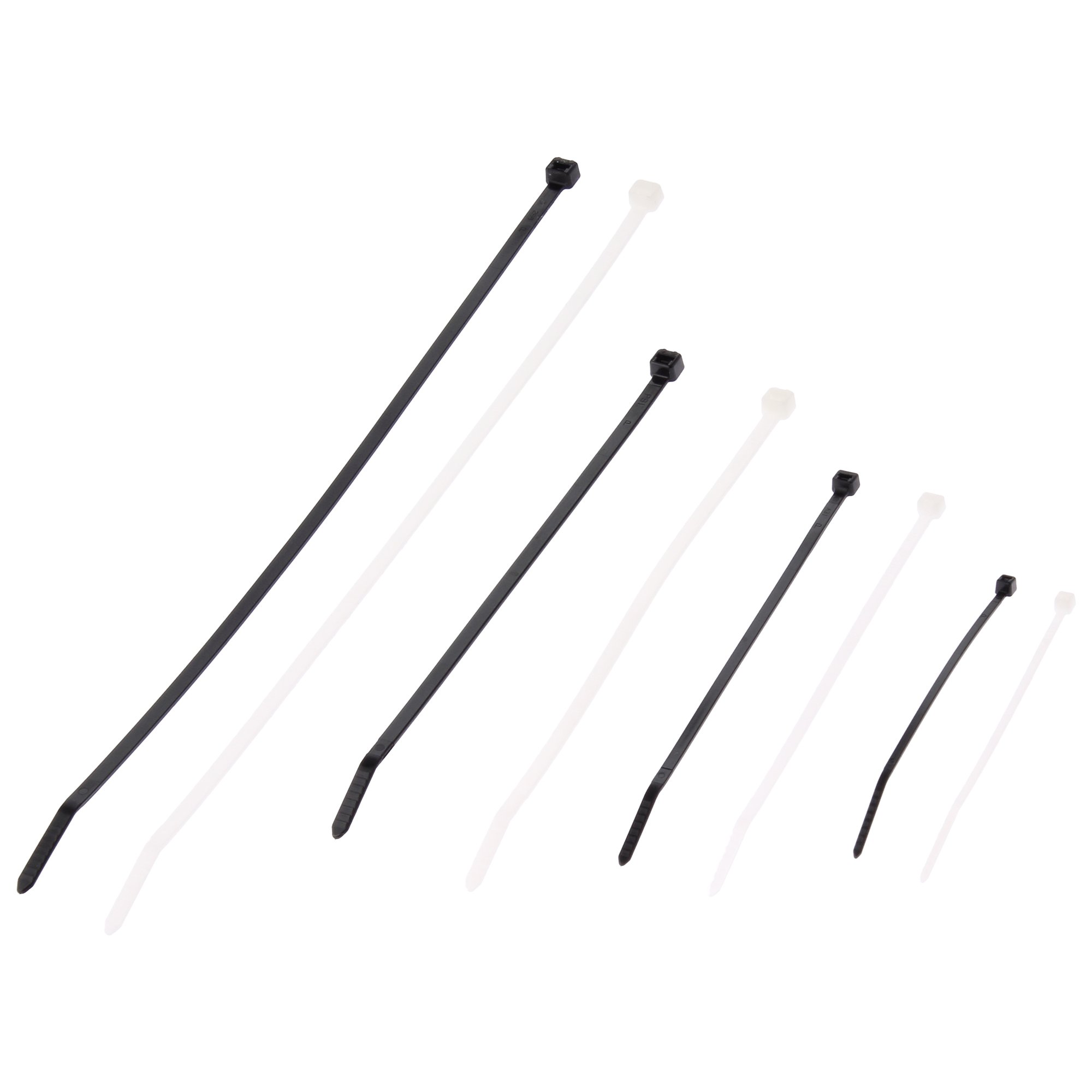 Panduit KB-550 Cable Tie Kit Assortment Pack - 550pcs Pan-Ty Cable Ties for Electrical Wiring, Home Organization & DIY Projects
