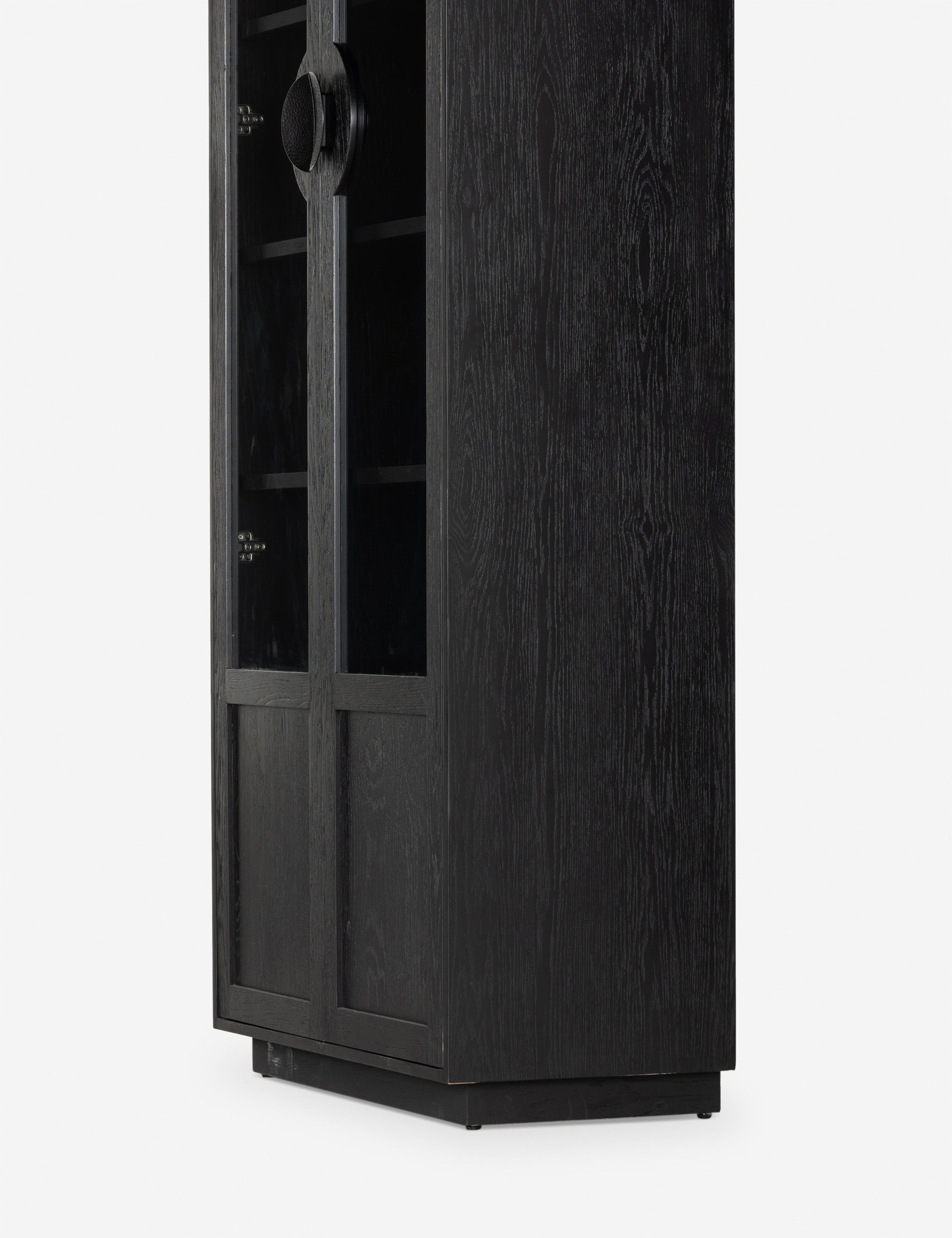 Delano Glass Display Cabinet - Elegant Curio Cabinet for Collectibles, China, and Home Decor - Perfect for Living Room, Dining Room, or Office Display