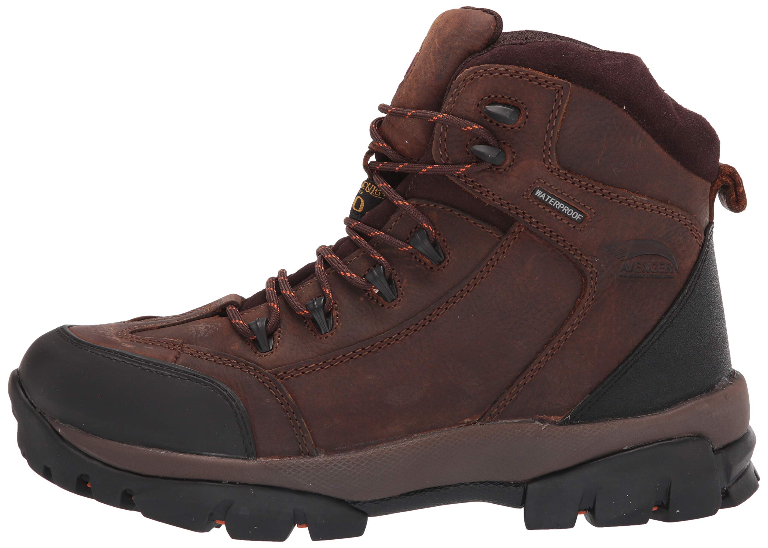 Avenger Enduro A7264 Men's Composite Toe EH Waterproof Work Boots - Heavy Duty Safety Shoes for Construction, Warehouse & Outdoor Work