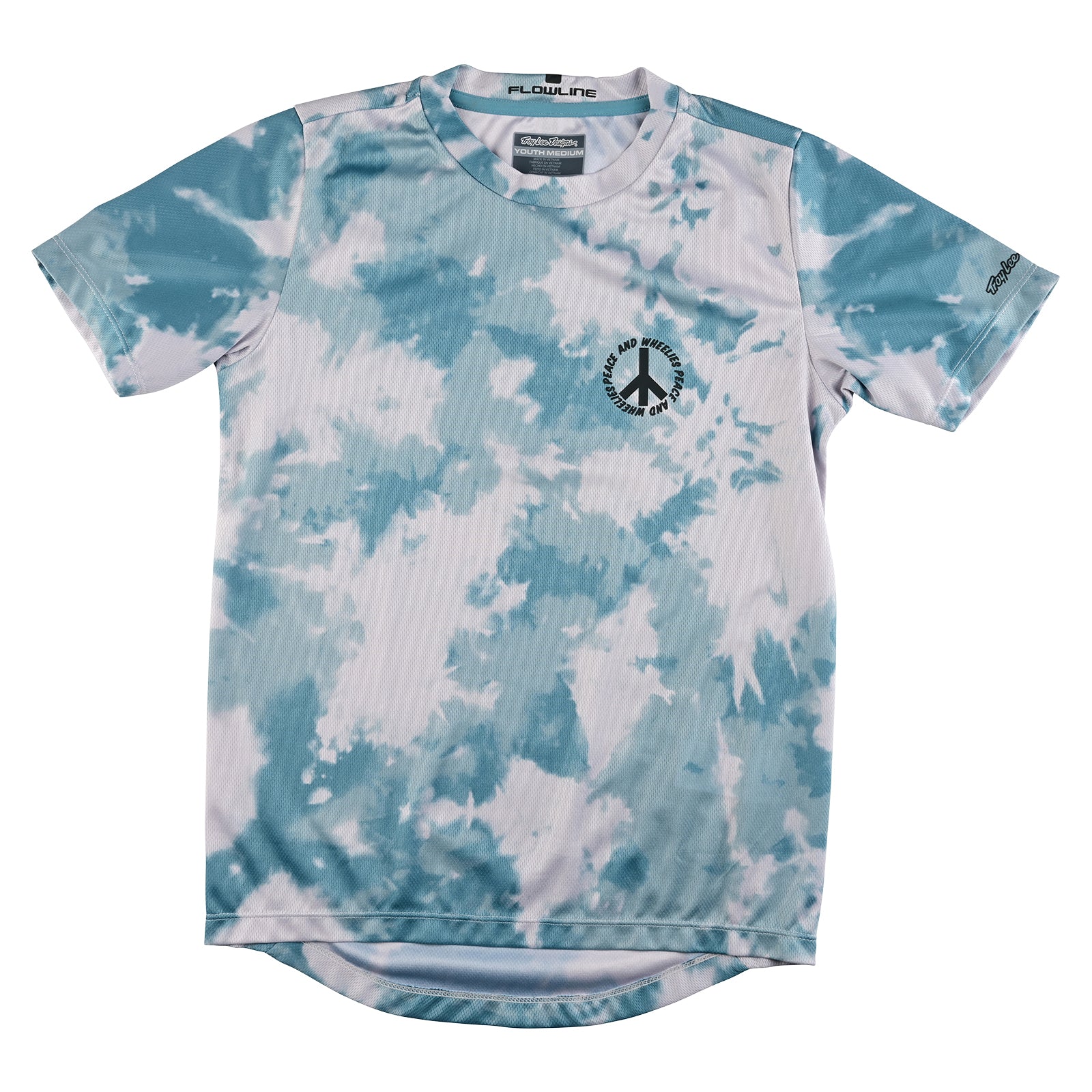 Youth Flowline SS Jersey Plot Ivy - Comfortable Short Sleeve Soccer Jersey for Kids - Perfect for Training, Matches & Casual Wear