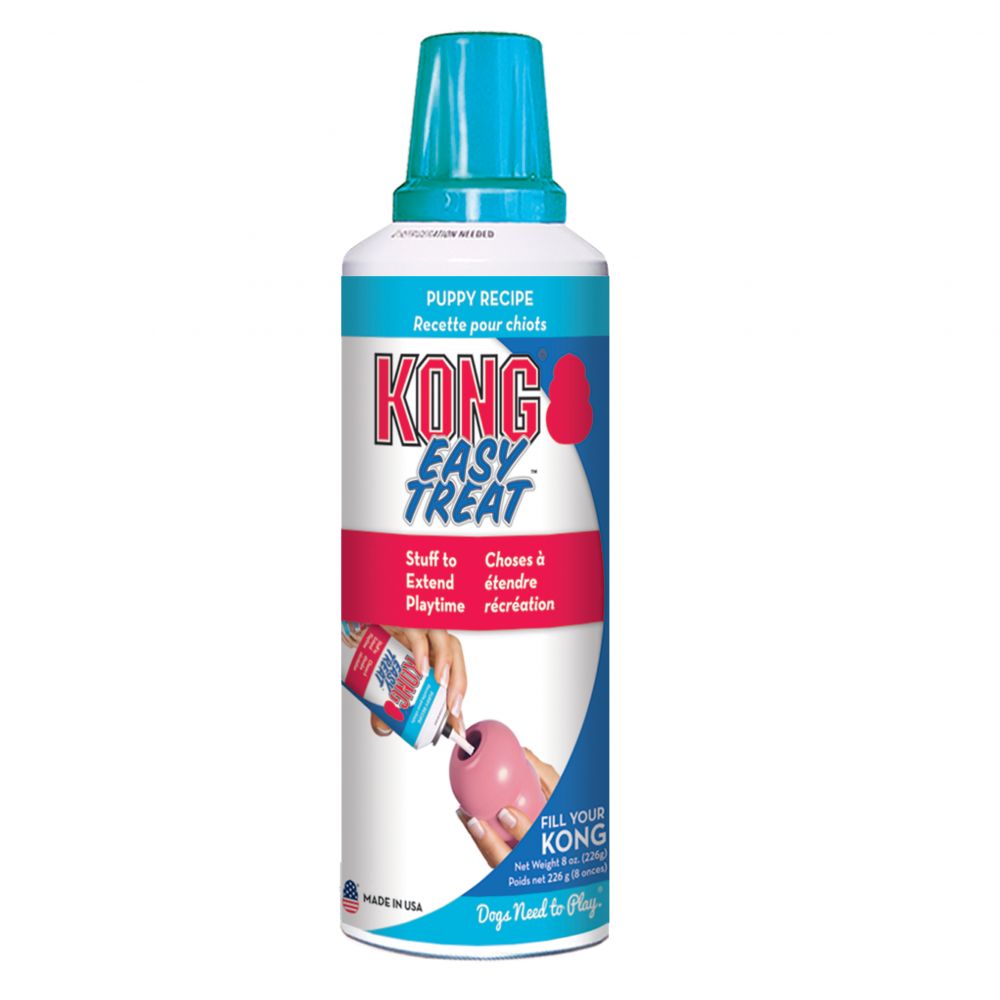Kong Easy Treat Chicken Liver Flavor Puppy Food - 8oz (227g) Soft & Chewy Training Treats for Small & Large Dogs - Perfect for Obedience Training, Reward Snacks, and Crate Training