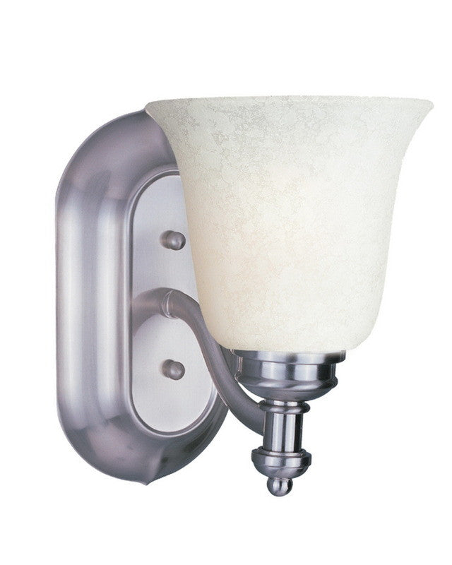 Z Lite Lighting 301 1V BN WM6 Brushed Nickel Wall Sconce - Single Light Fixture for Bedroom, Hallway & Living Room Decor