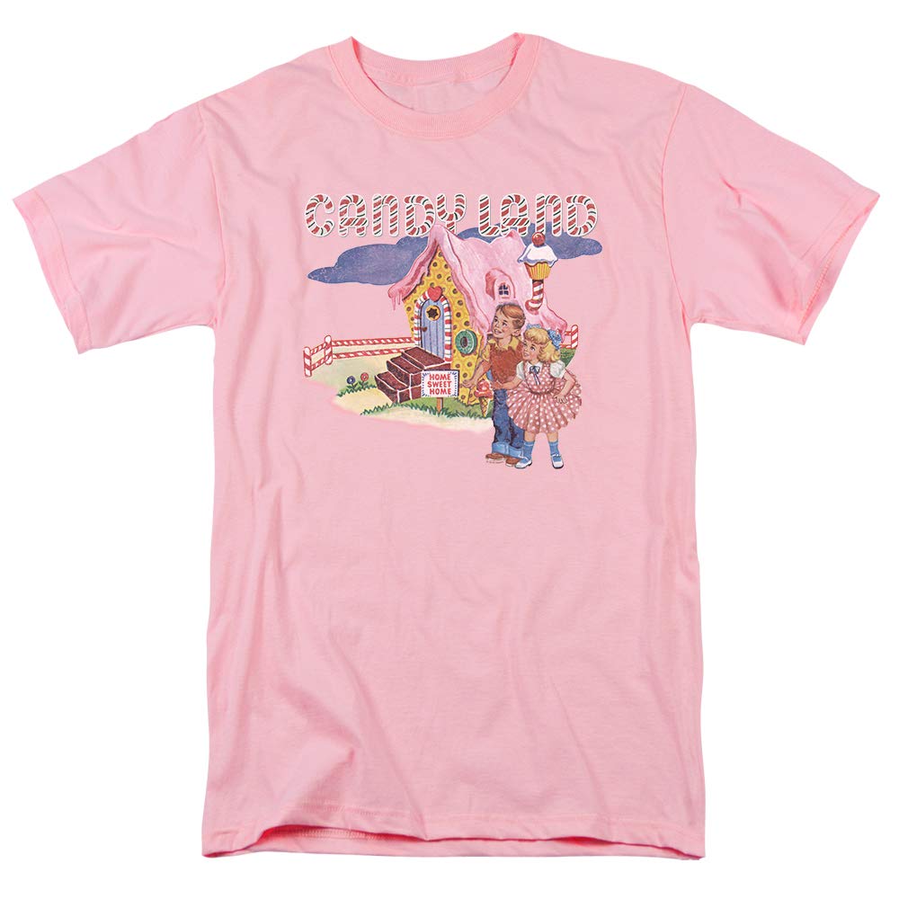Popfunk Classic Candy Land Home Sweet Home T-Shirt - Vintage Candy Themed Graphic Tee for Men & Women - Perfect for Casual Wear, Gifts & Nostalgic Candy Lovers